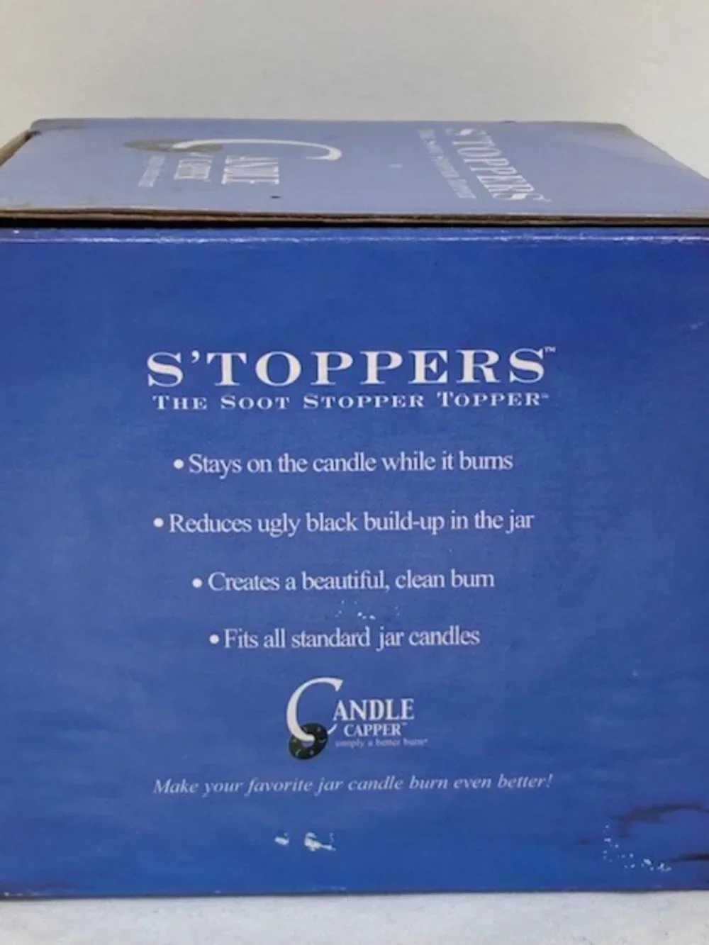S'Toppers Pumpkin and Scarecrow Candle Capper with Box
